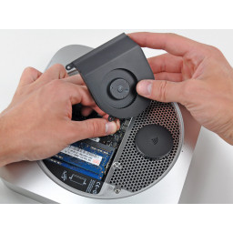 Mac Mini Mid 2010 Замена вентилятора